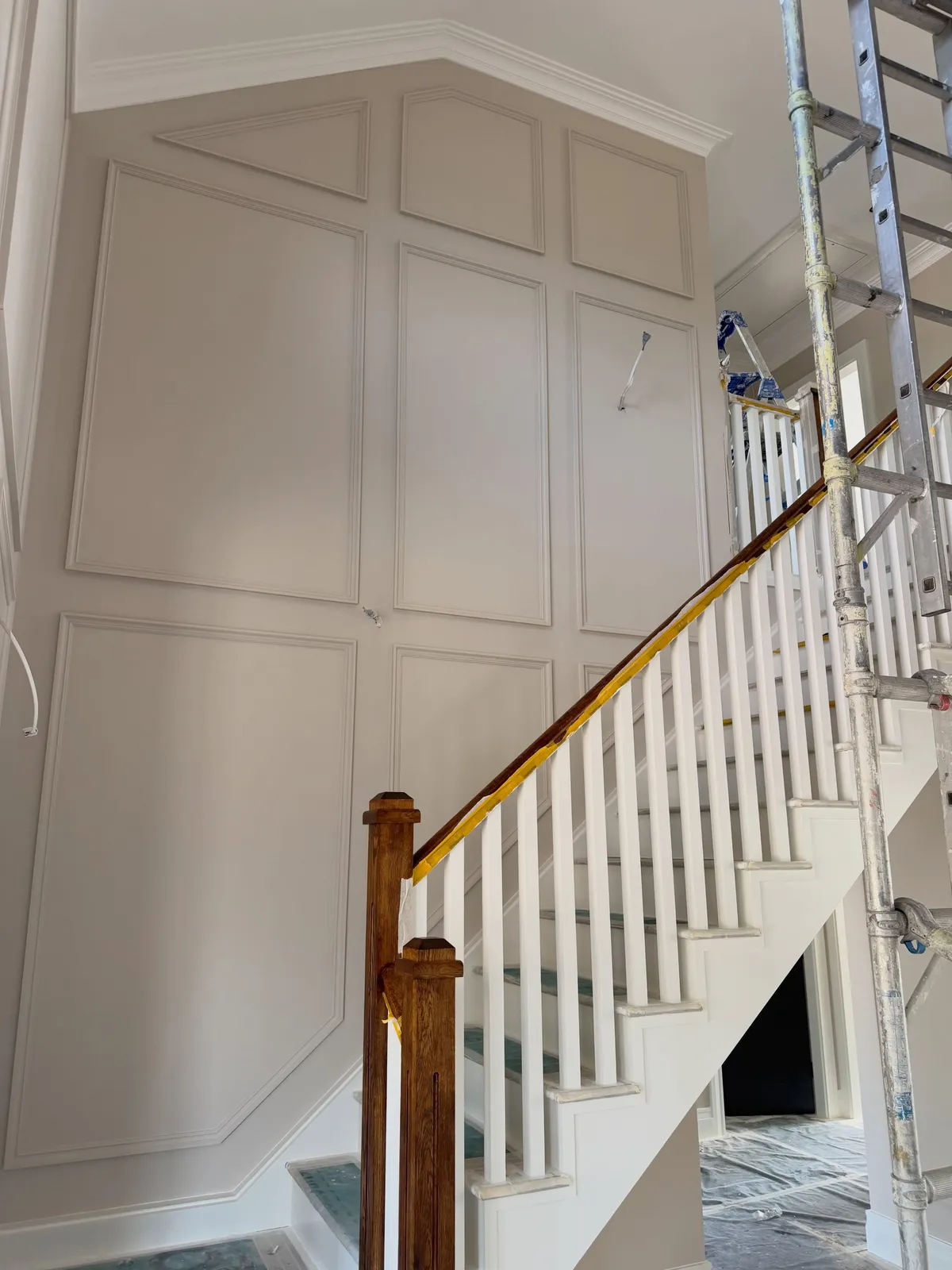 New build hall, stairs and landing decorated in Cork