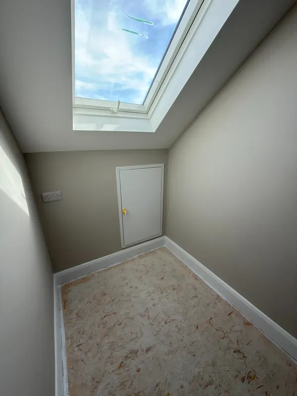 Attic conversion painted from start to finish in Cork